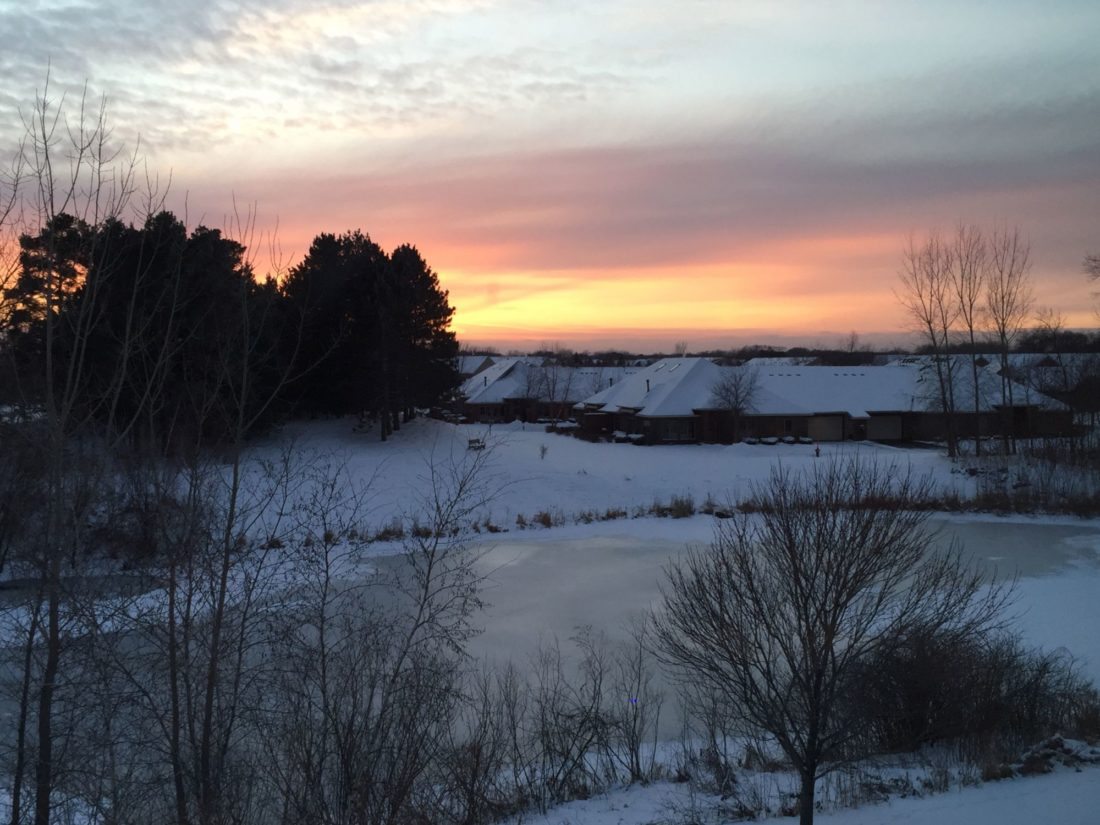 Lynette-R-Johnson-Art-of-the-Seasons-Winter-Sunset