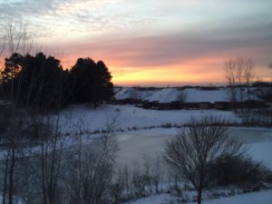 Lynette-R-Johnson-Art-of-the-Seasons-Winter-Sunset
