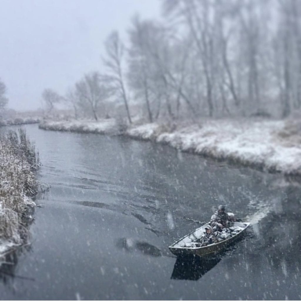 Lynette-Johnson-Art-of-Seasons-Minnesota-Snow-Boat